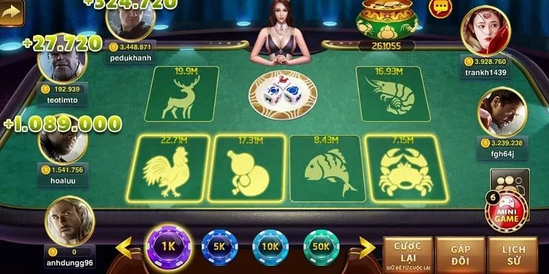 Cách chơi bầu cua KWin cực dễ dàng